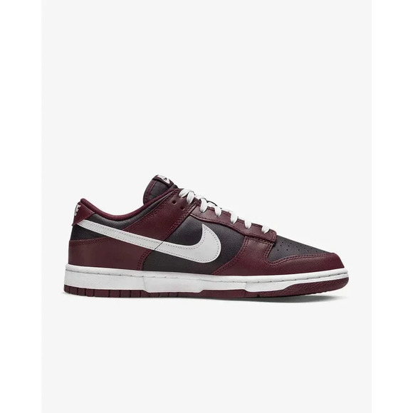Nike Mens Shoes Dunk Low Retro "Dark Beetroot" Athletic Sneakers Deep Red 9.5 - Picture 1 of 9